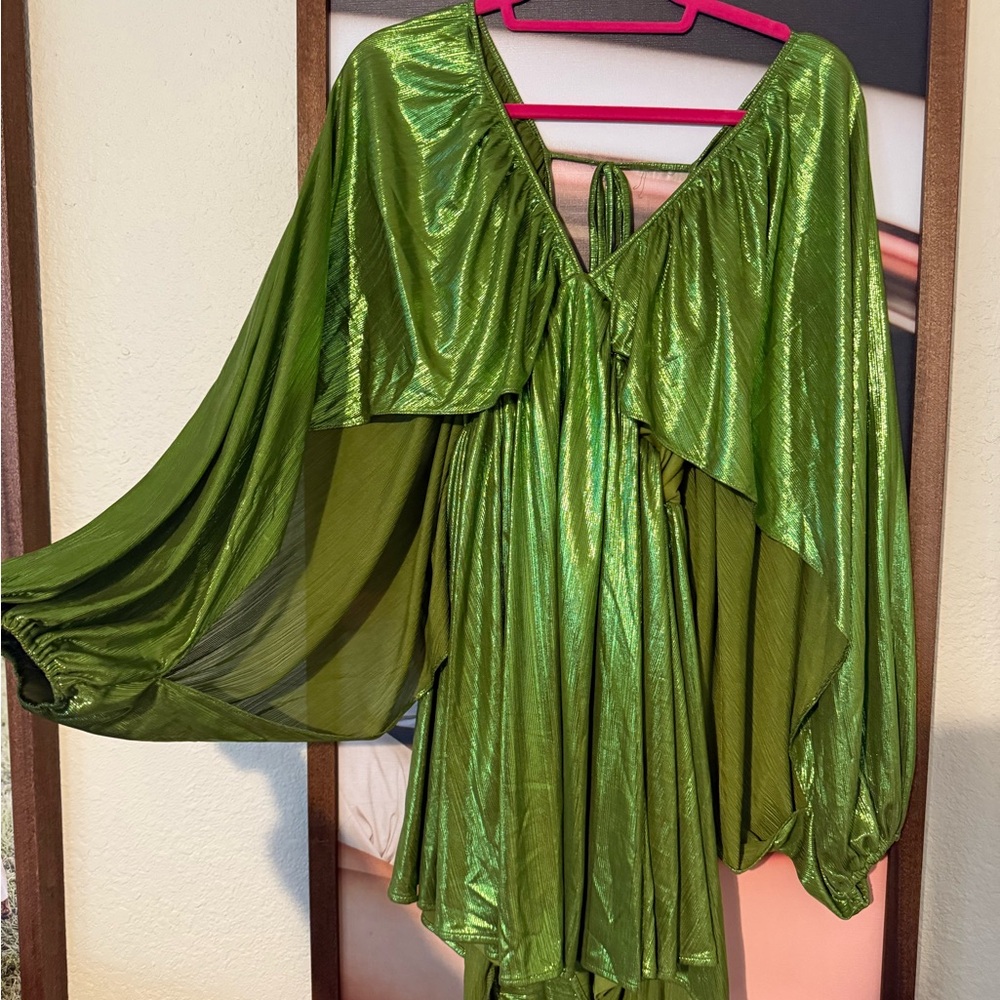 Elegant Green Women's Romper